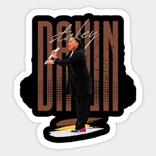 dawn staley coach  gift basketball women Sticker